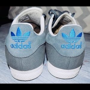 Adidas Gazelle Blue & Grey size 13 EUC